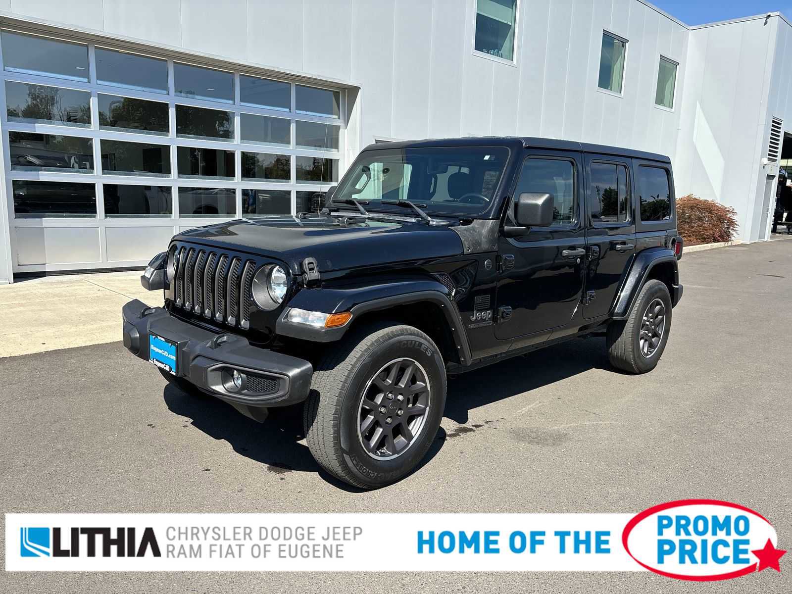 Certified 2021 Jeep Wrangler Unlimited Sport image 1