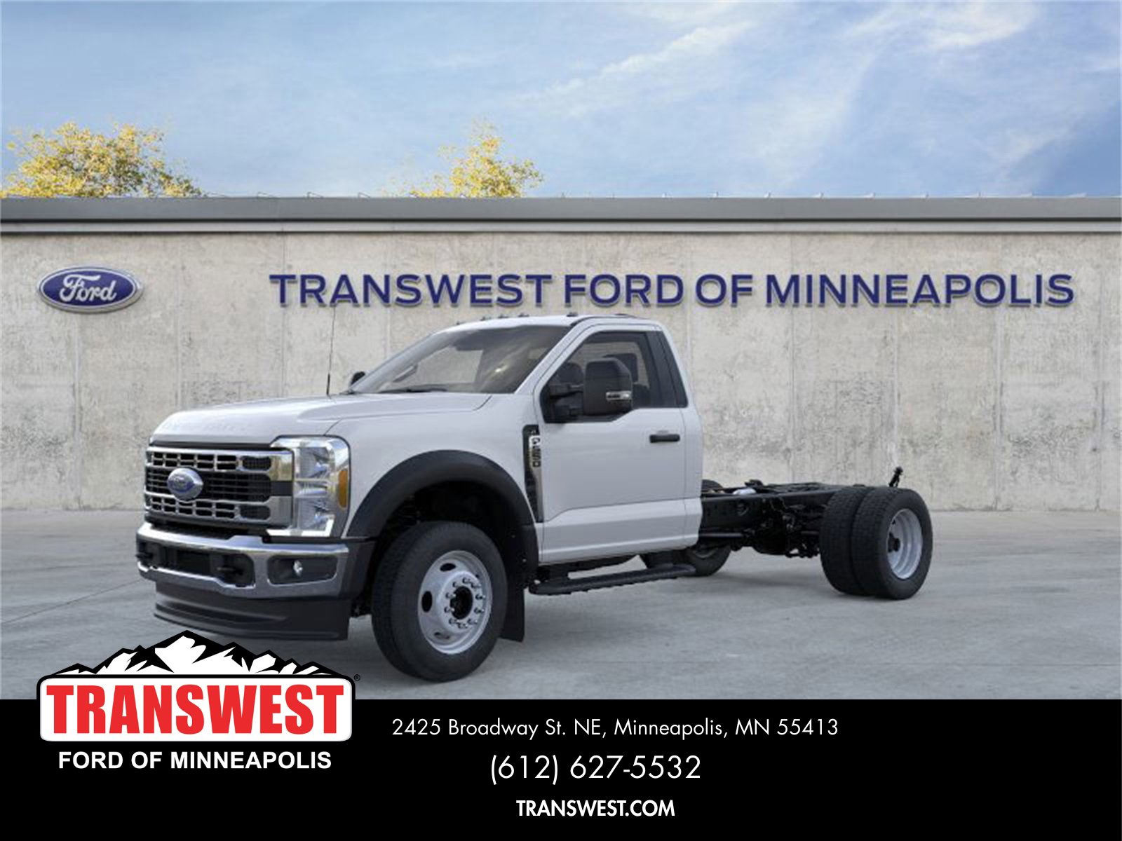 New 2025 Ford F550 4x4 Regular Cab Super Duty w/ XL Chrome Package