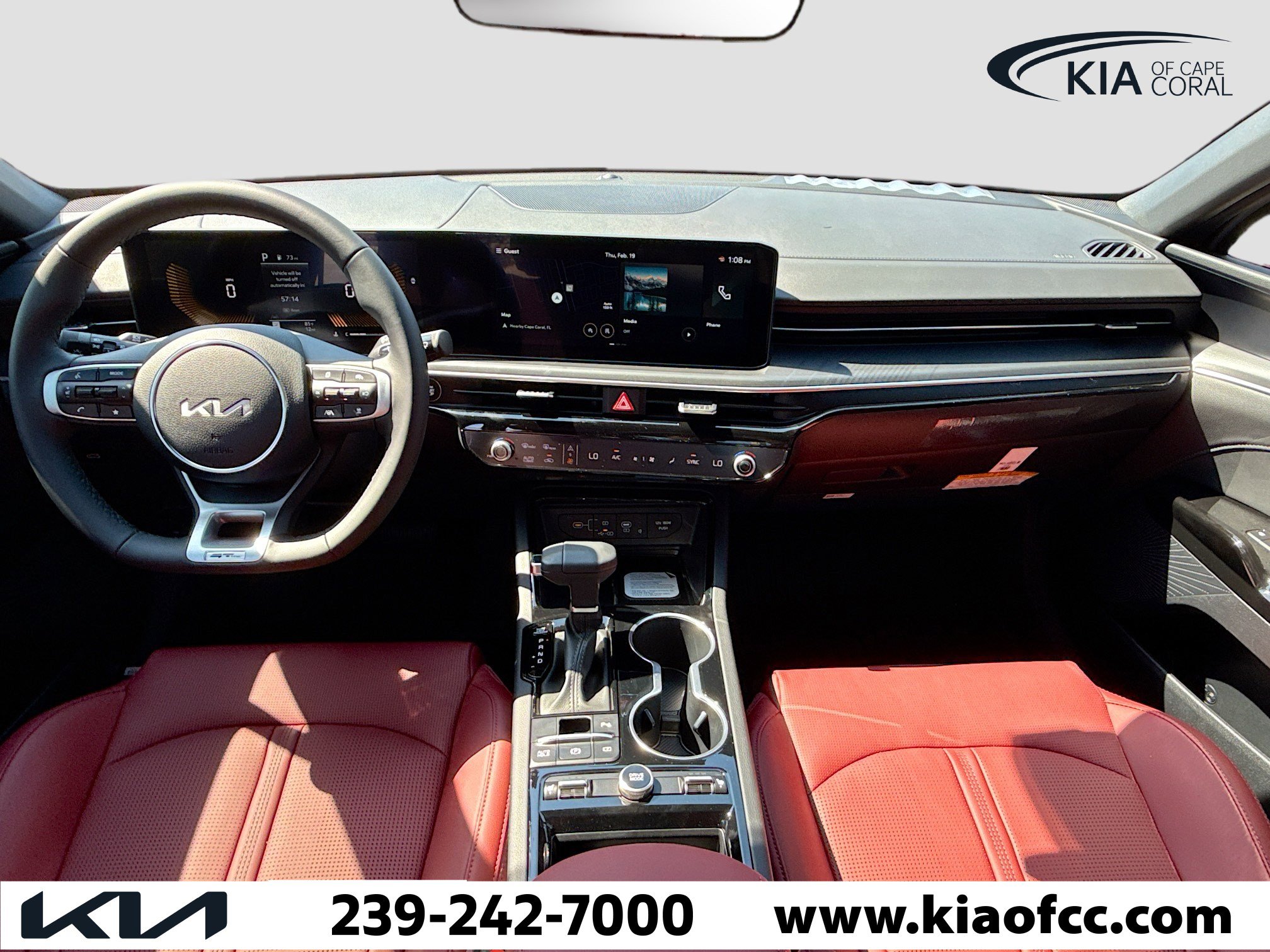 New 2026 Kia K5 GT-Line w/ GT-Line Red Interior Package FWD image 12