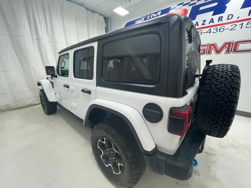Used 2023 Jeep Wrangler Unlimited Rubicon 4xe w/ Steel Bumper Group AWD/4WD image 8