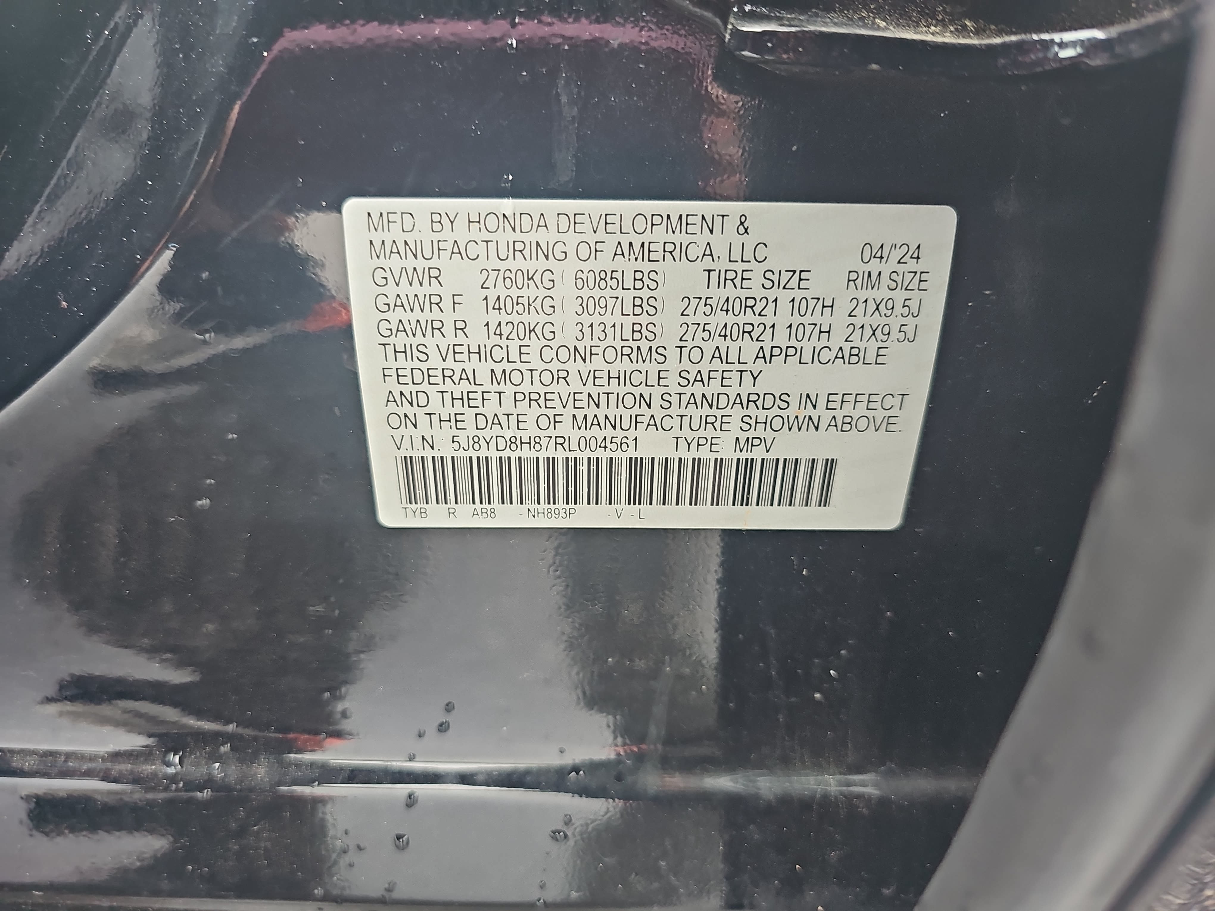 Certified 2024 Acura MDX Type S AWD/4WD image 37
