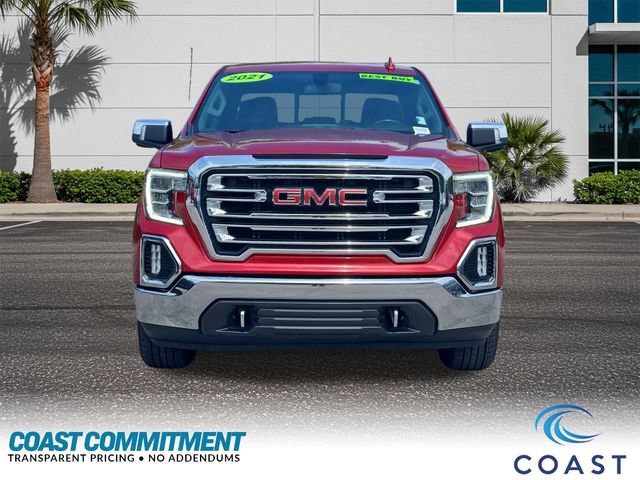 Used 2021 GMC Sierra 1500 SLT w/ SLT Premium Package RWD image 2