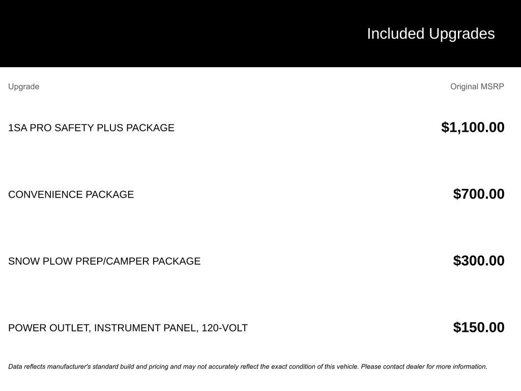 New 2025 GMC Sierra 2500 Pro w/ 1SA Pro Safety Plus Package image 5