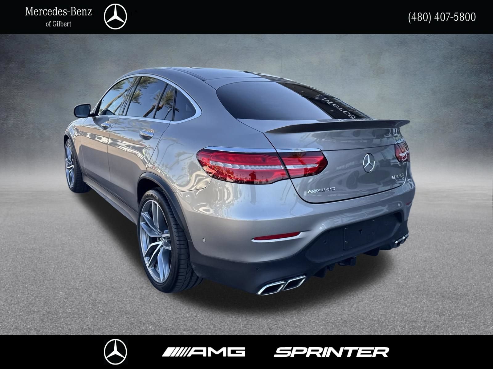 Used 2019 Mercedes-Benz GLC 63 AMG 4MATIC Coupe image 3
