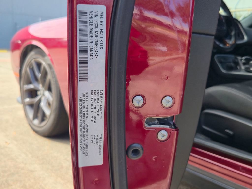 Used 2021 Dodge Challenger GT w/ Blacktop Package image 14