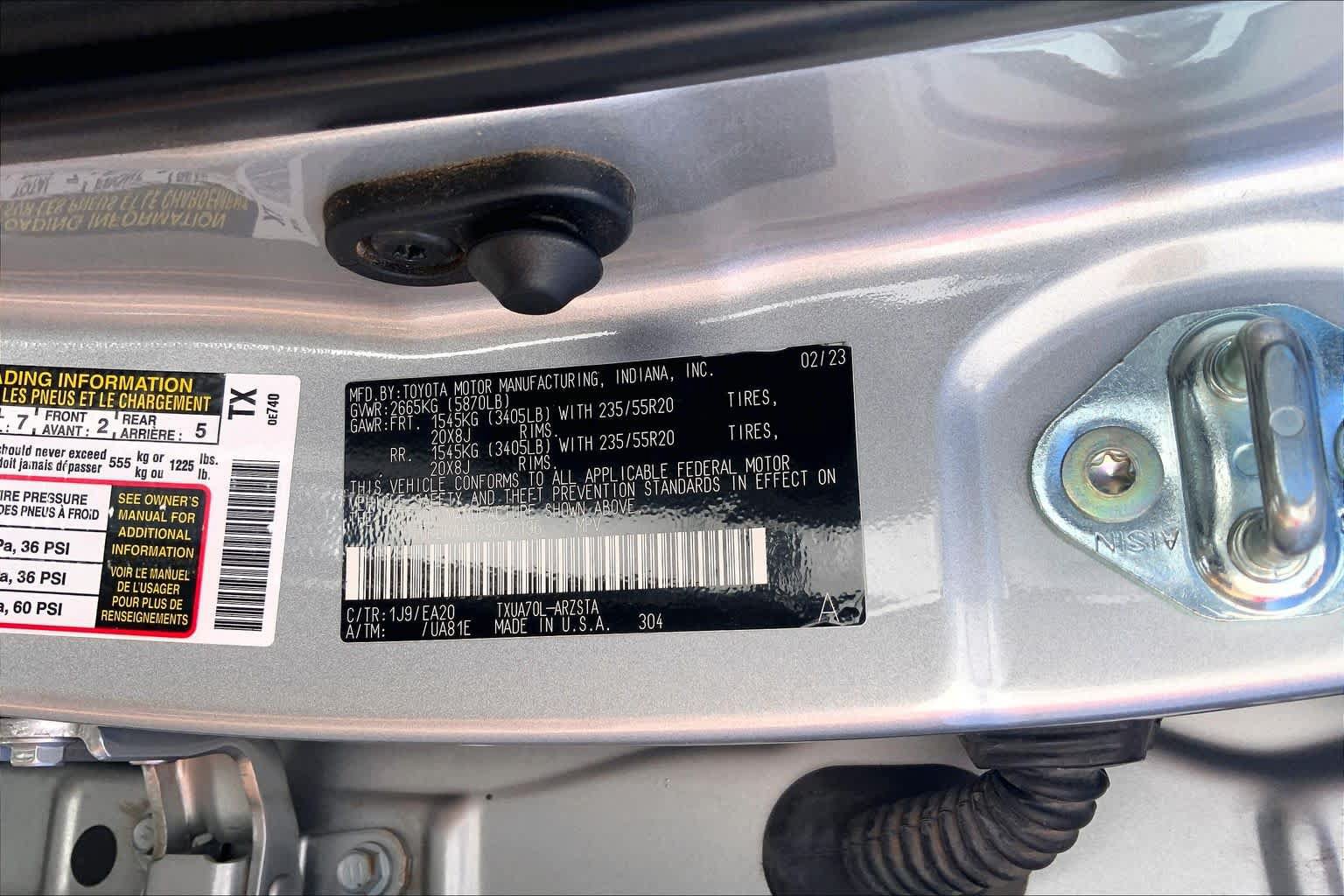 Used 2023 Toyota Highlander XSE FWD image 36