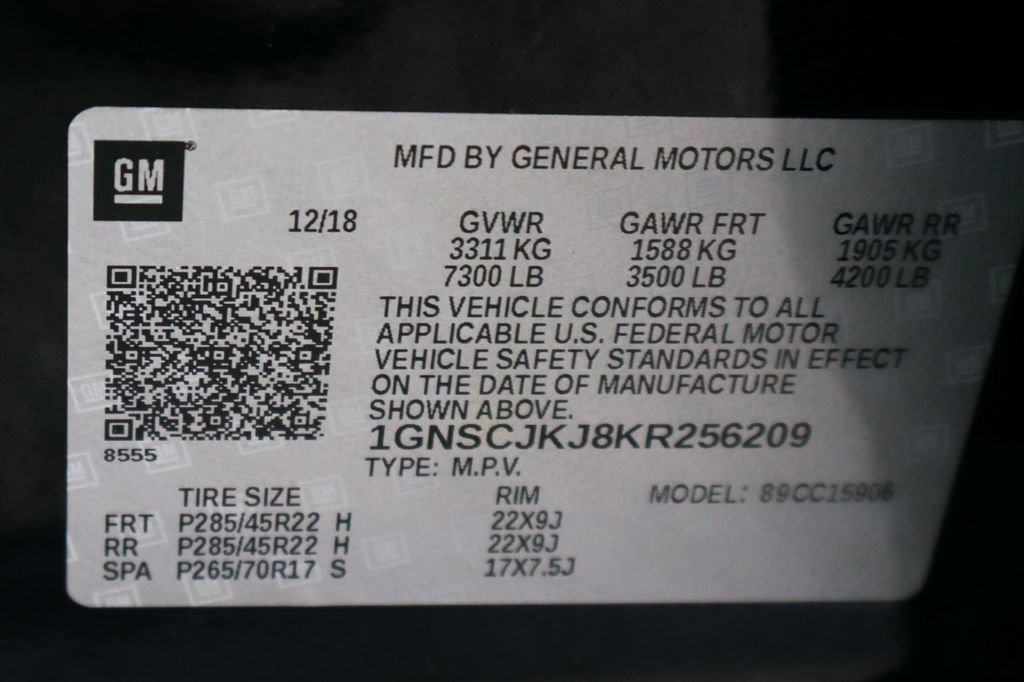Used 2019 Chevrolet Suburban Premier image 64