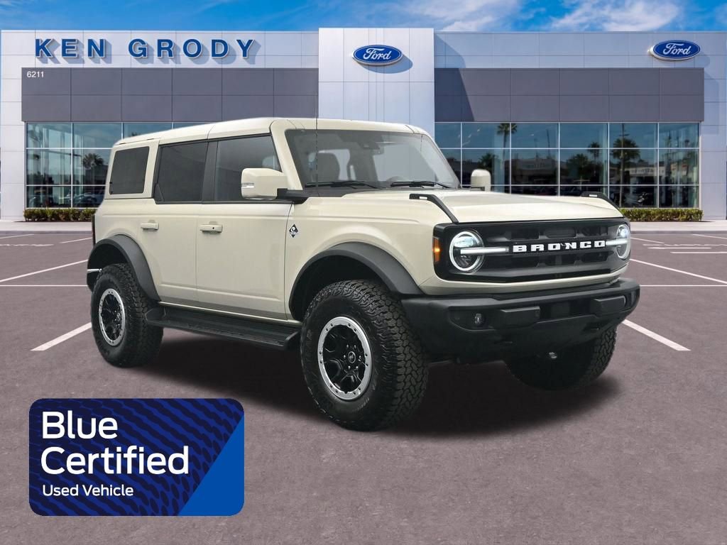 Certified 2025 Ford Bronco Outer Banks w/ Sasquatch Package AWD/4WD 360° Tour
