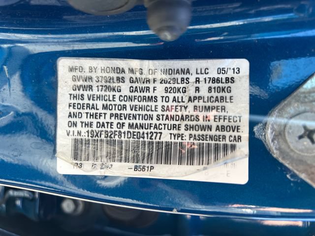Used 2013 Honda Civic EX image 17