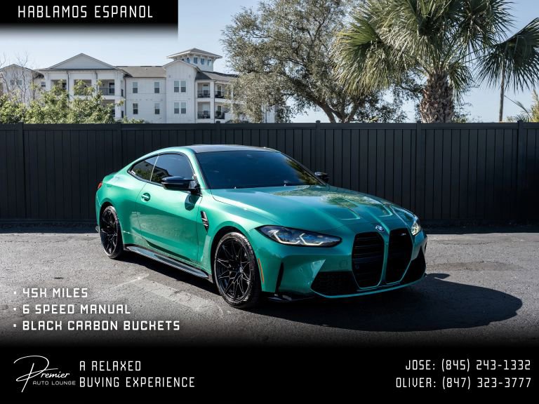 Used 2021 BMW M4 Coupe image 1