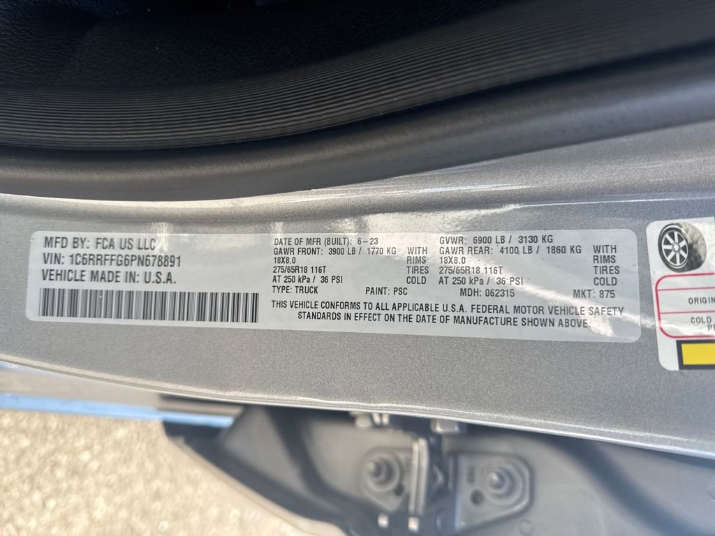 Used 2023 RAM 1500 Big Horn image 32