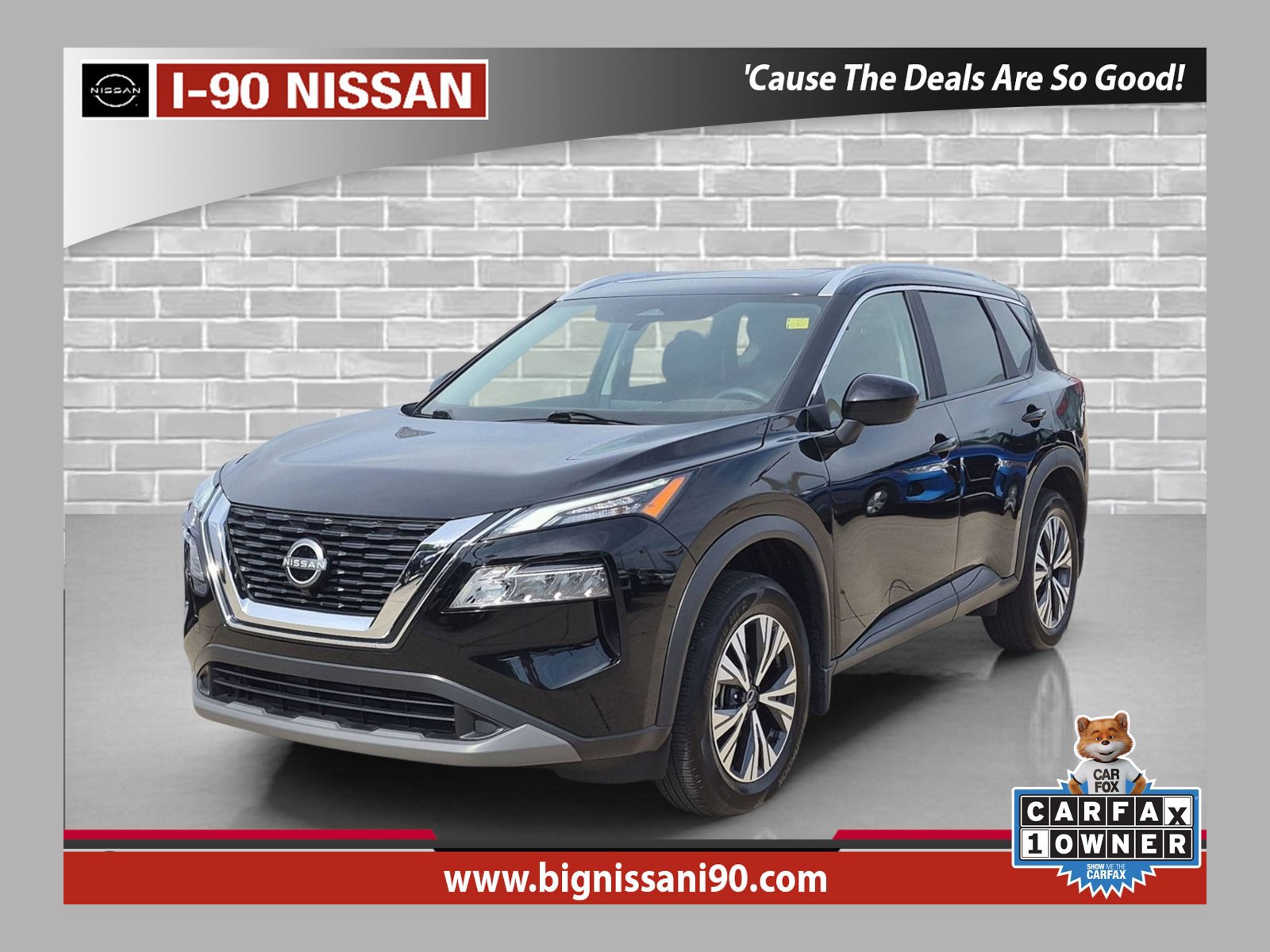 Certified 2023 Nissan Rogue SV w/ SV Premium B Package AWD/4WD image 1