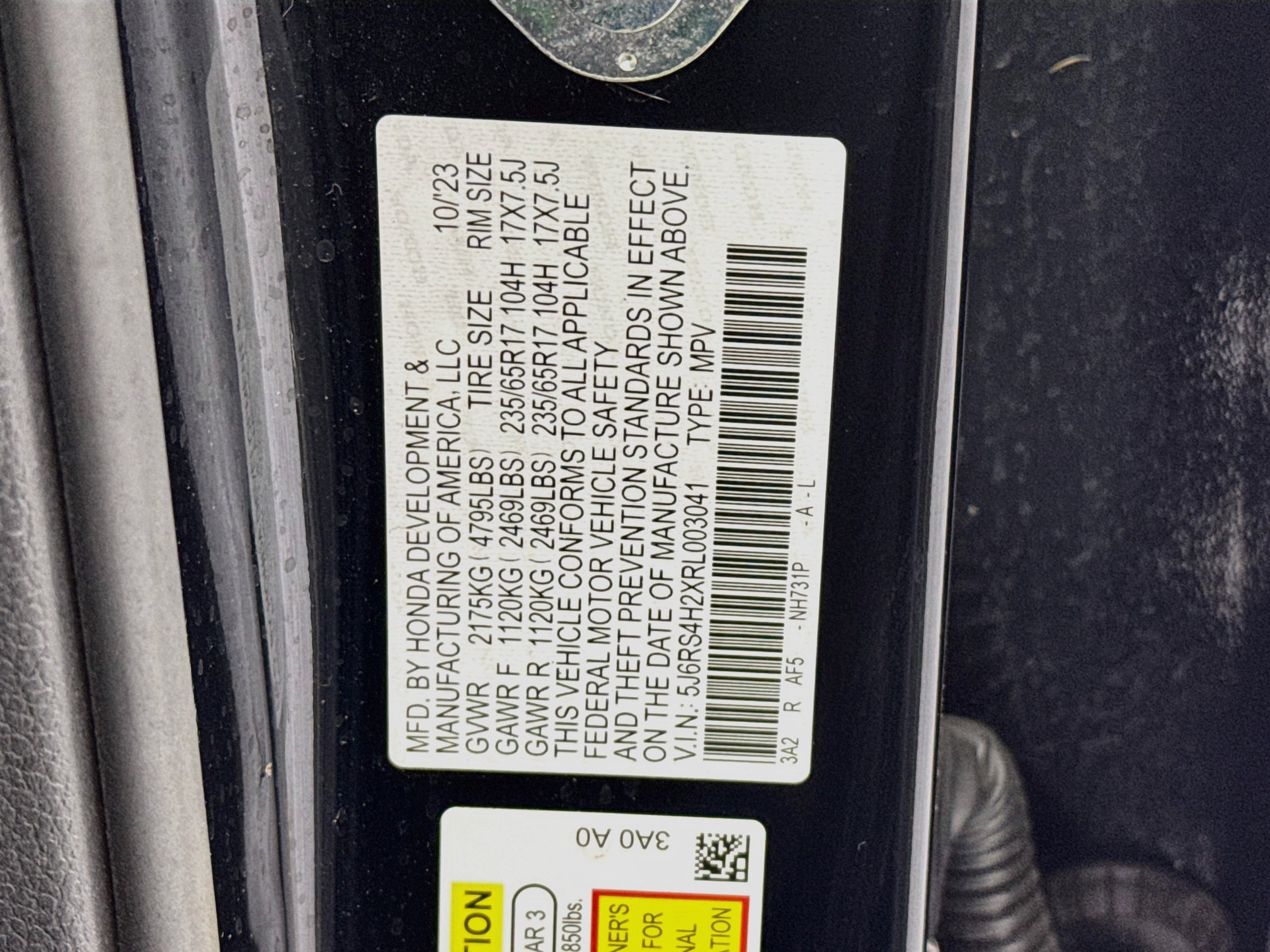 Certified 2024 Honda CR-V LX image 30