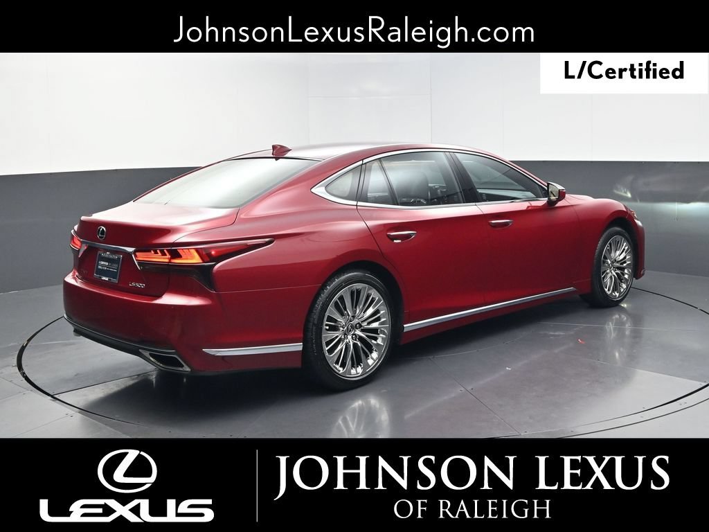 Certified 2021 Lexus LS 500 w/ Accessory Package (Z2) RWD image 9