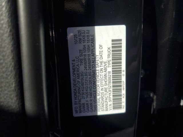 New 2026 Honda Ridgeline RTL image 42