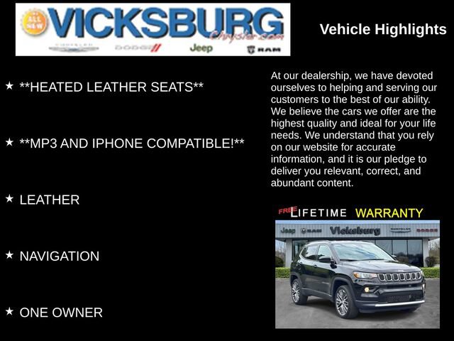 Used 2023 Jeep Compass Limited w/ Elite Group AWD/4WD image 13