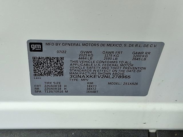 Used 2022 Chevrolet Equinox LT image 27