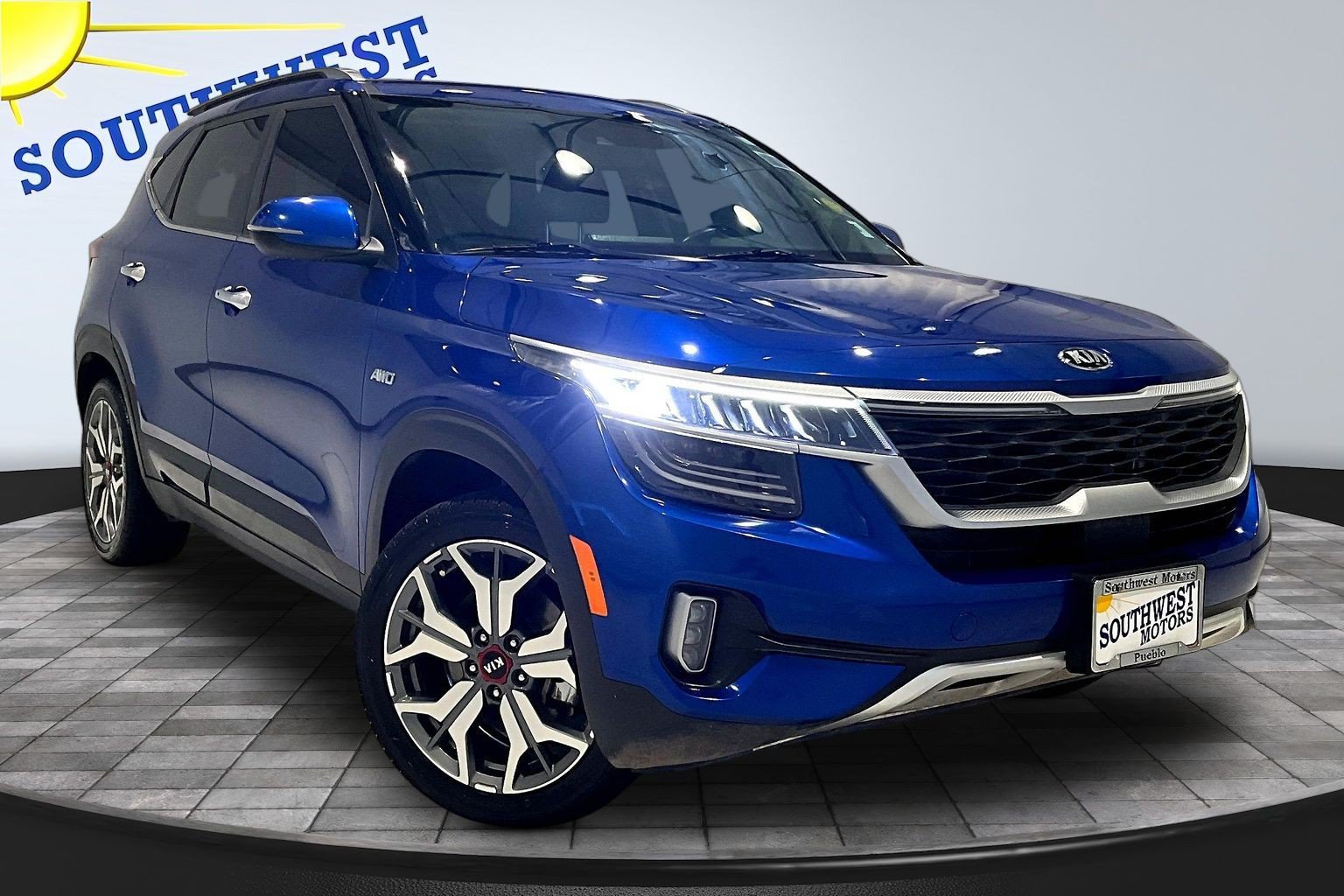 Used 2021 Kia Seltos SX AWD/4WD image 3