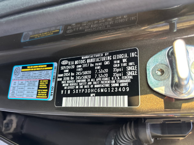 Used 2021 Kia Telluride EX w/ EX Premium Package AWD/4WD image 37