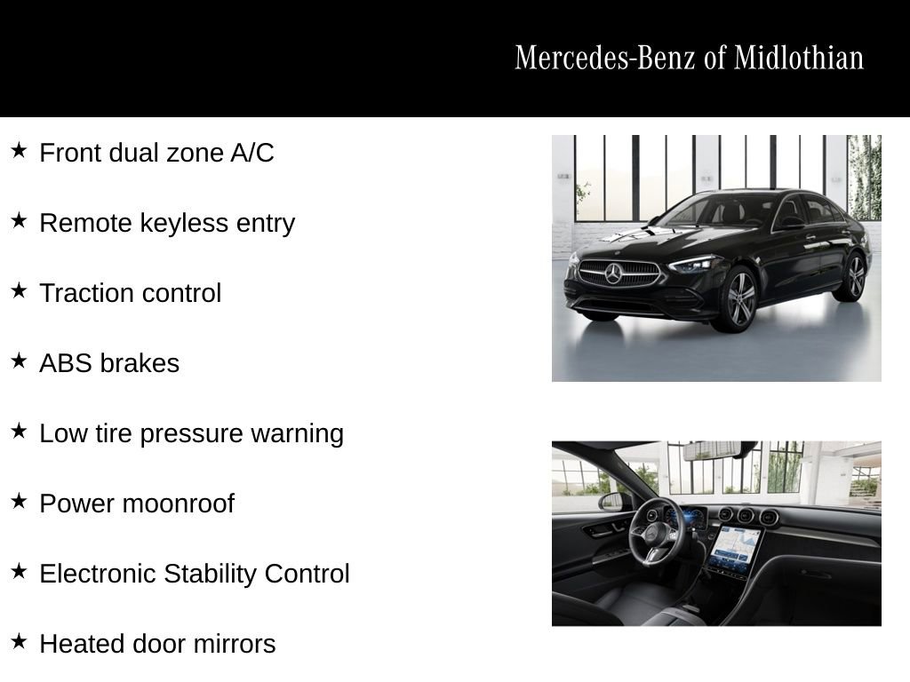 New 2025 Mercedes-Benz C 300 4MATIC Sedan image 6