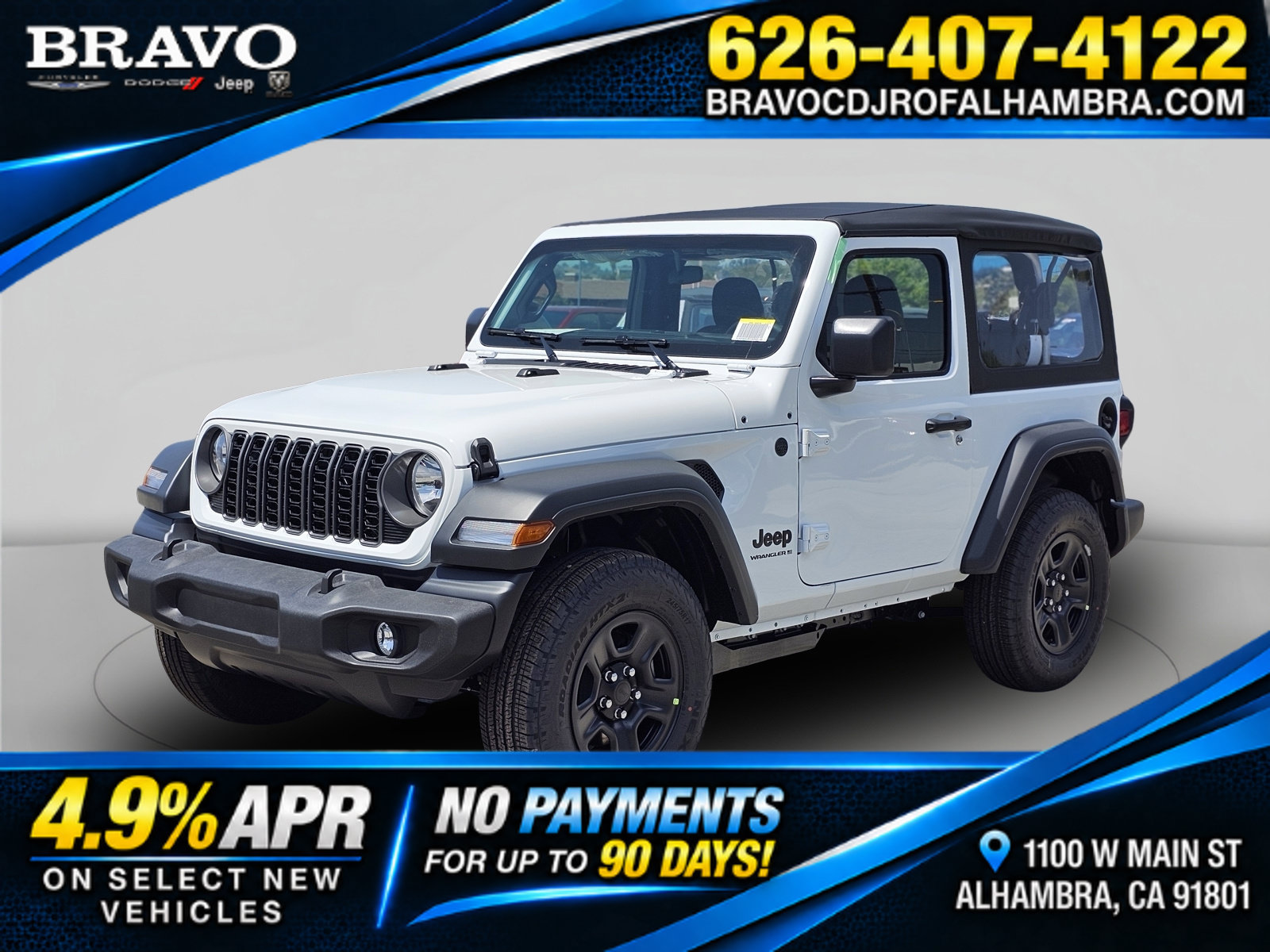 New 2026 Jeep Wrangler Sport AWD/4WD image 1