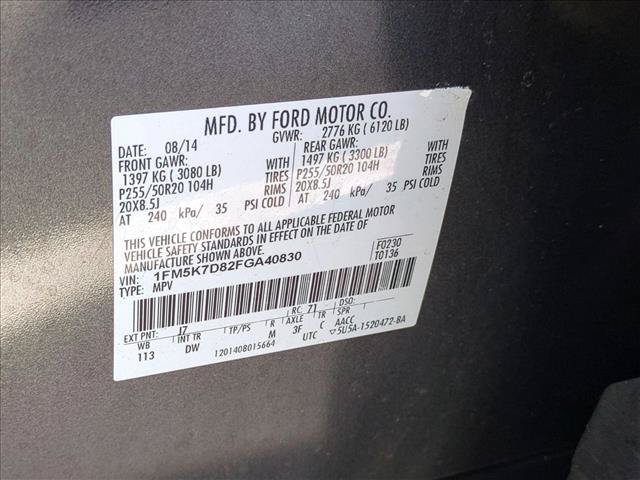 Used 2015 Ford Explorer XLT w/ Equipment Group 202A FWD image 27