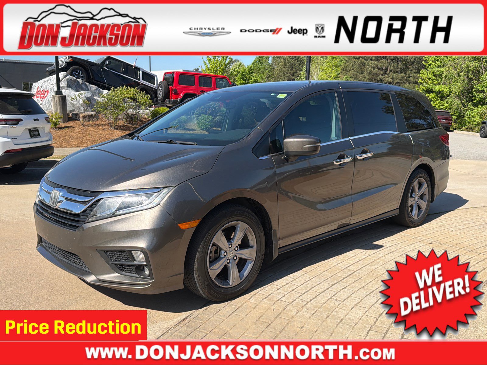 Used 2020 Honda Odyssey EX-L