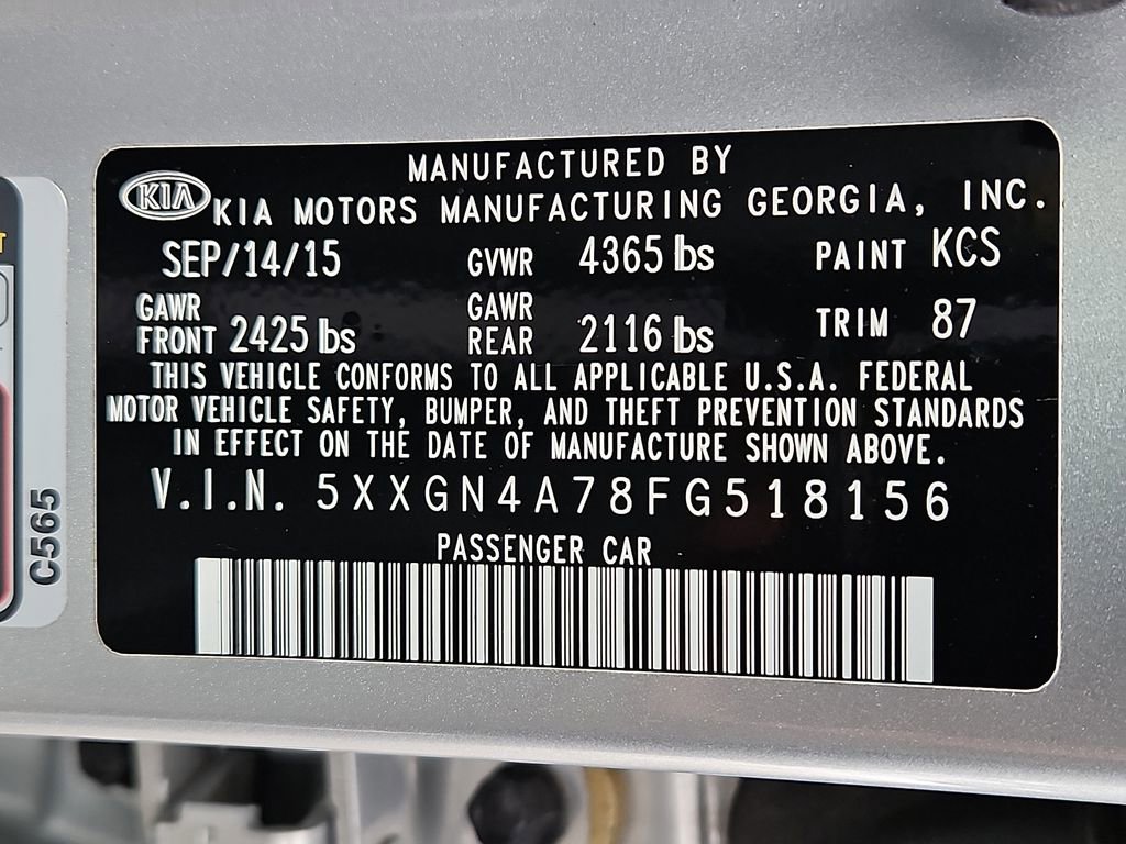 Used 2015 Kia Optima EX image 26