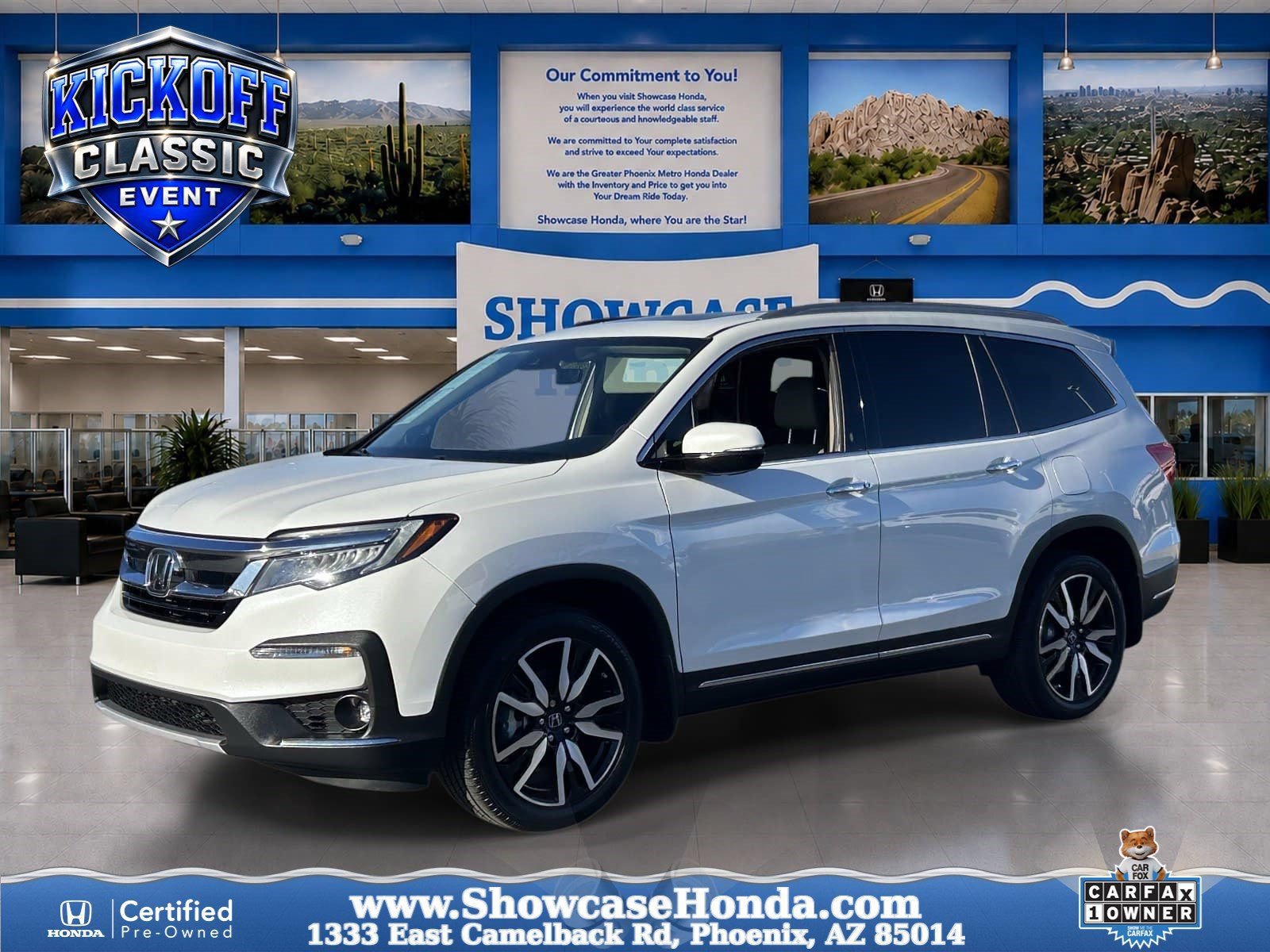 Certified 2022 Honda Pilot Elite