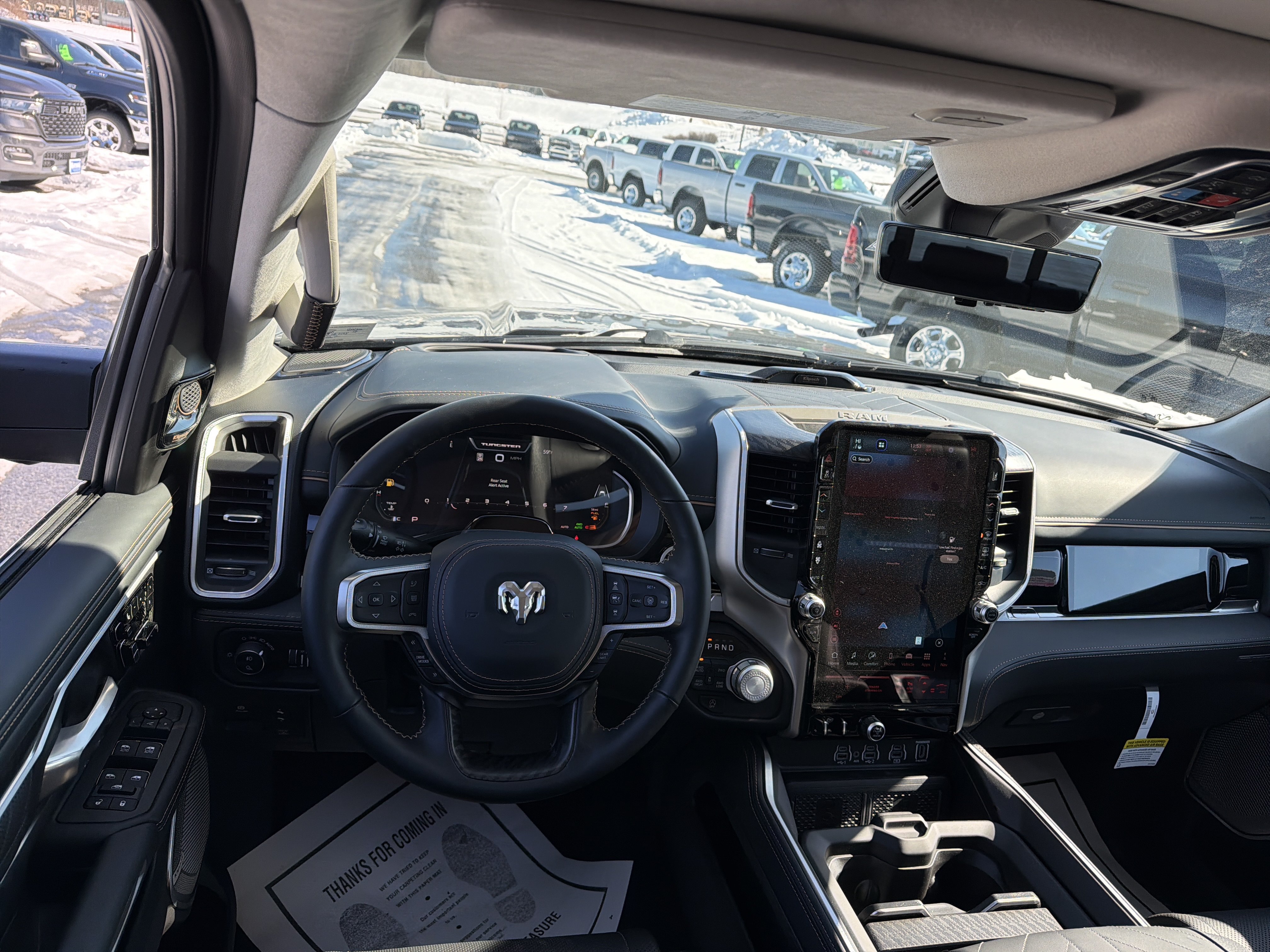 New 2026 RAM 1500 Tungsten w/ Trailer Tow Group AWD/4WD image 15