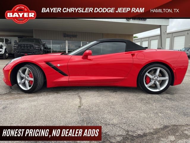 Used 2014 Chevrolet Corvette Stingray Convertible w/ 3LT Preferred Equipment Group image 2
