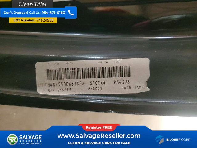 Used 2005 Lexus SC 430 Convertible image 16