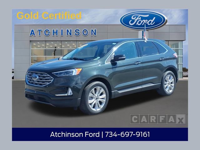 Certified 2023 Ford Edge Titanium w/ Equipment Group 301A AWD/4WD image 1