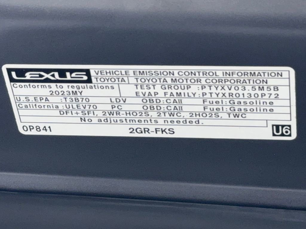 Used 2023 Lexus ES 350 w/ Premium Package FWD image 57