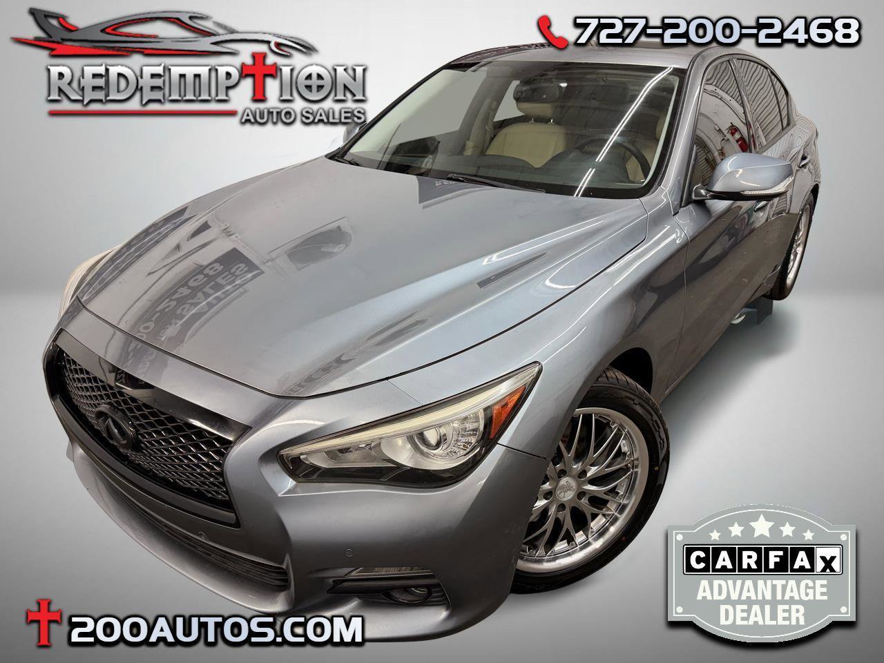 Used 2016 INFINITI Q50 3.0t Premium w/ Driver Assistance Package RWD image 1