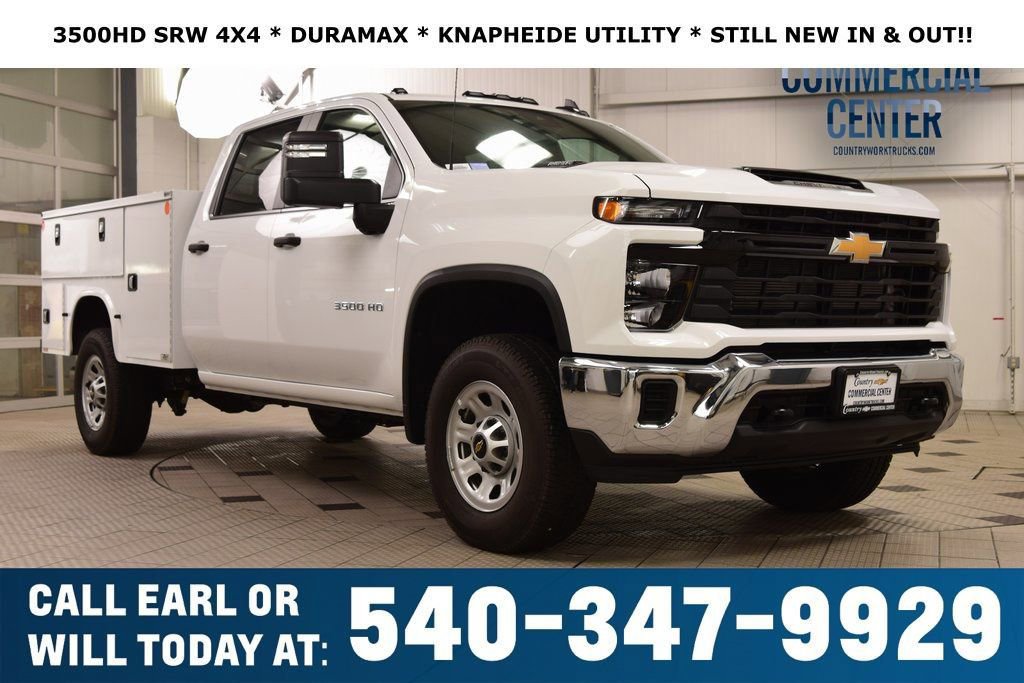 Used 2025 Chevrolet Silverado 3500 W/T w/ WT Convenience Package AWD/4WD image 1