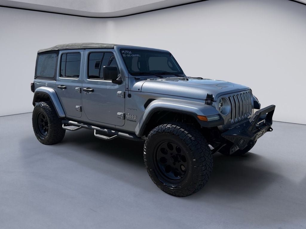 Used 2018 Jeep Wrangler Unlimited Sahara w/ LED Lighting Group AWD/4WD image 7