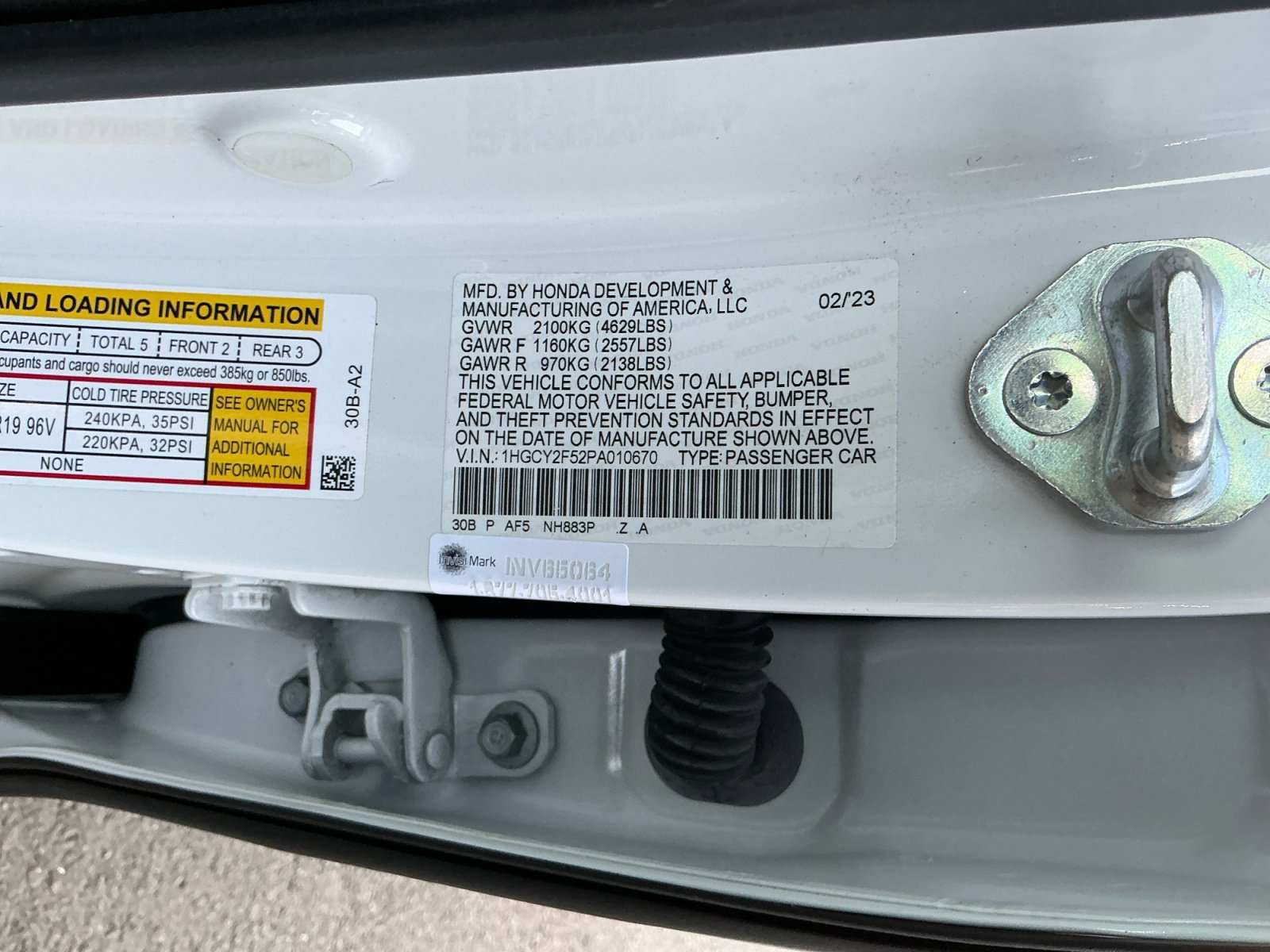 Used 2023 Honda Accord Sport image 28