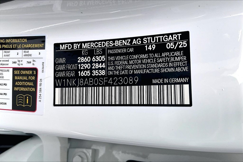Certified 2025 Mercedes-Benz GLC 63 AMG S image 24