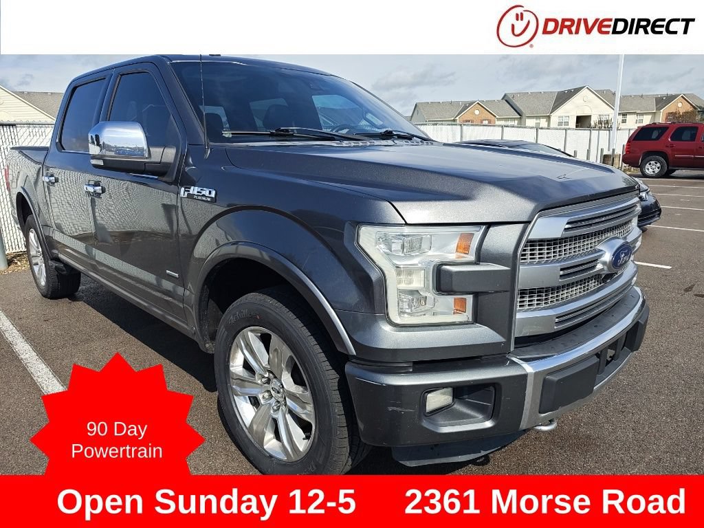 Used 2015 Ford F150 Platinum w/ Equipment Group 701A Luxury