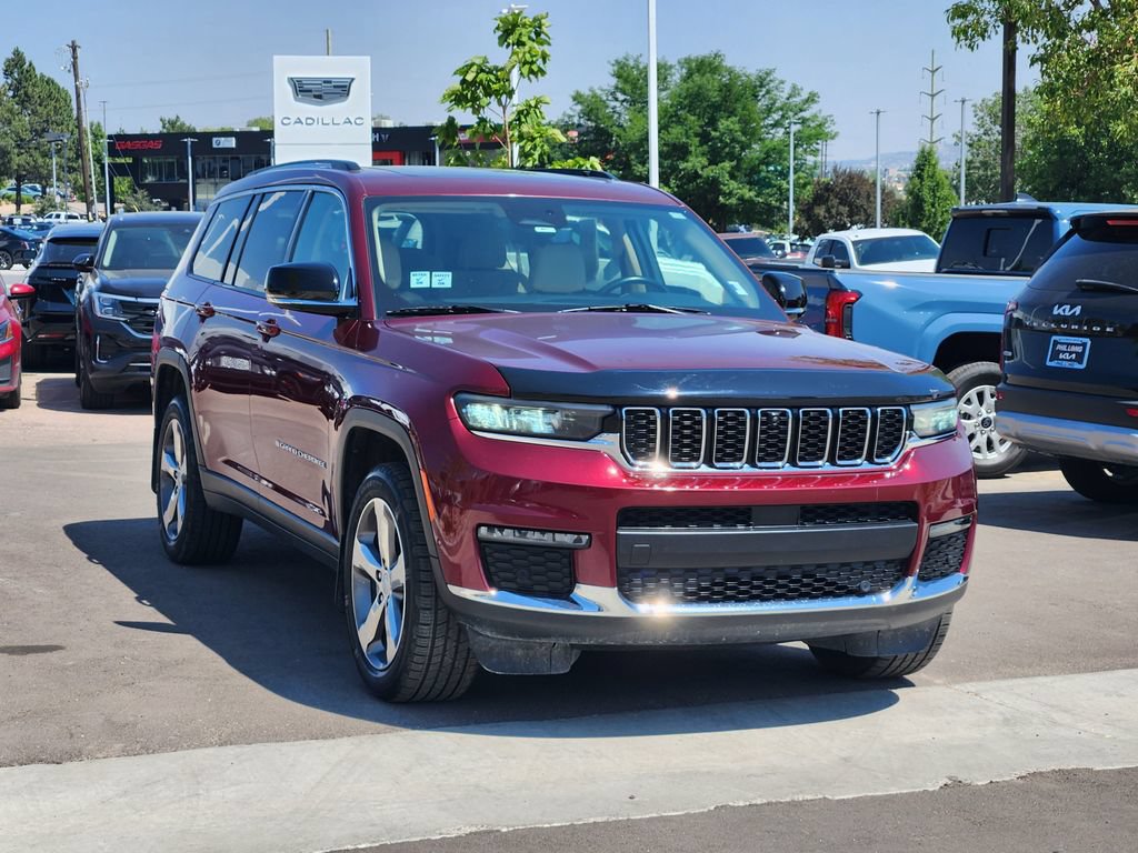 Used 2021 Jeep Grand Cherokee L Limited w/ Luxury Tech Group II AWD/4WD image 3