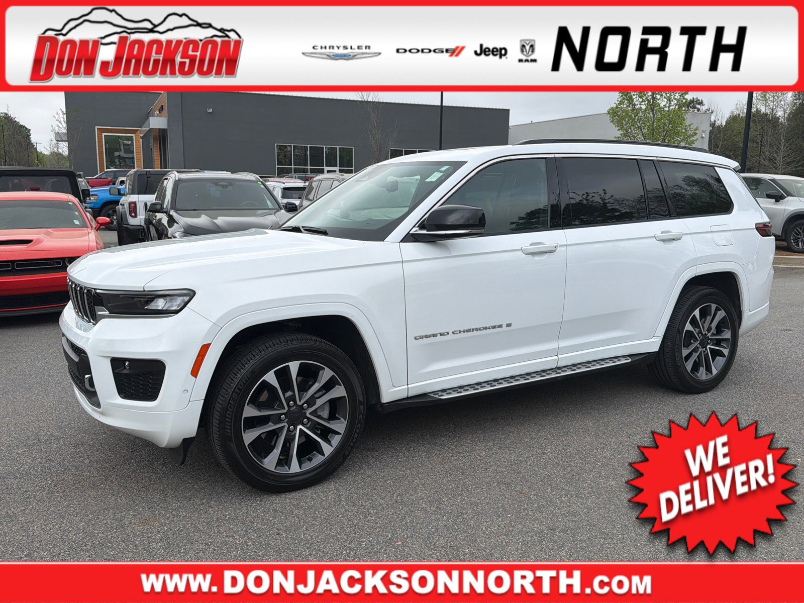 Certified 2025 Jeep Grand Cherokee L Overland w/ Luxury Tech Group IV image 1