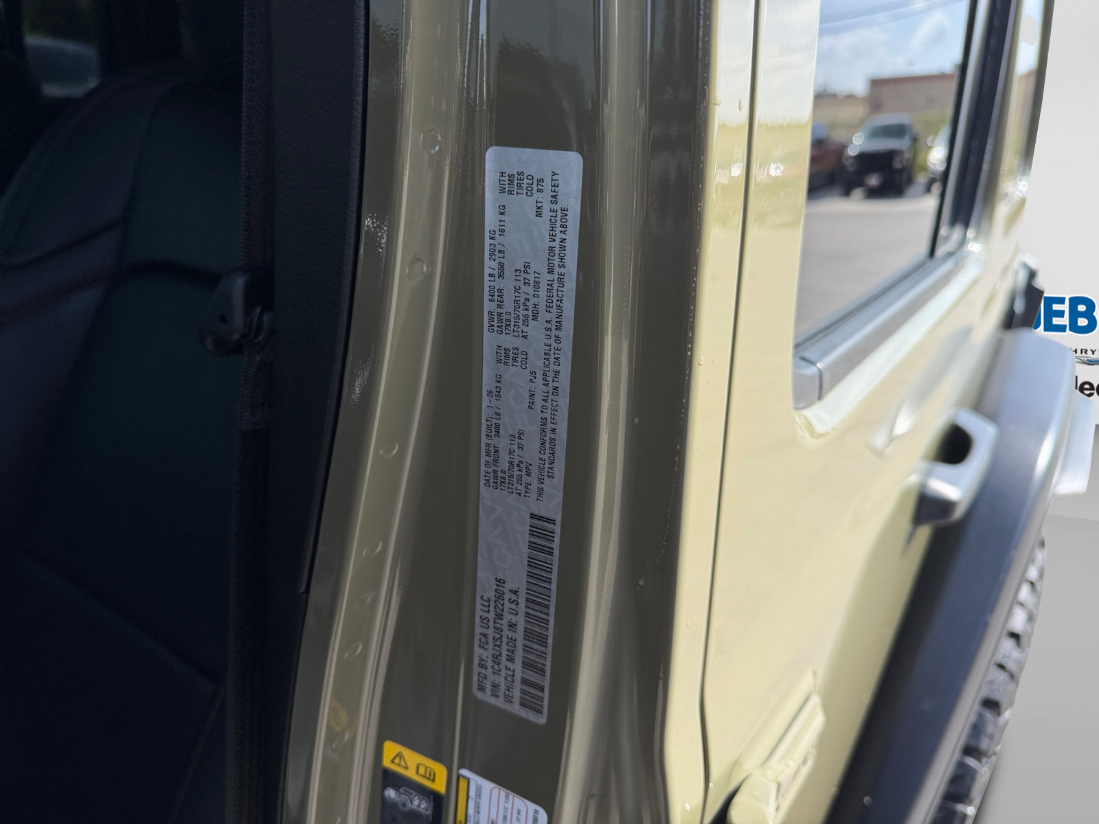 Used 2026 Jeep Wrangler Unlimited Rubicon 392 w/ Quick Order Package 27X Moab AWD/4WD image 25