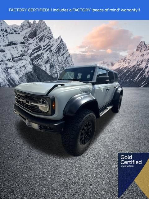 Certified 2024 Ford Bronco Raptor w/ Interior Carbon Fiber Pack 6 AWD/4WD 360° Tour
