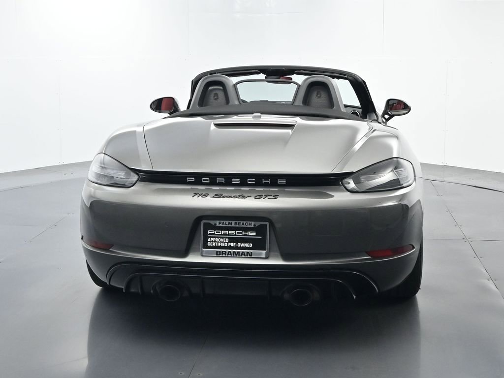 Certified 2025 Porsche 718 Boxster GTS w/ Premium Package image 13
