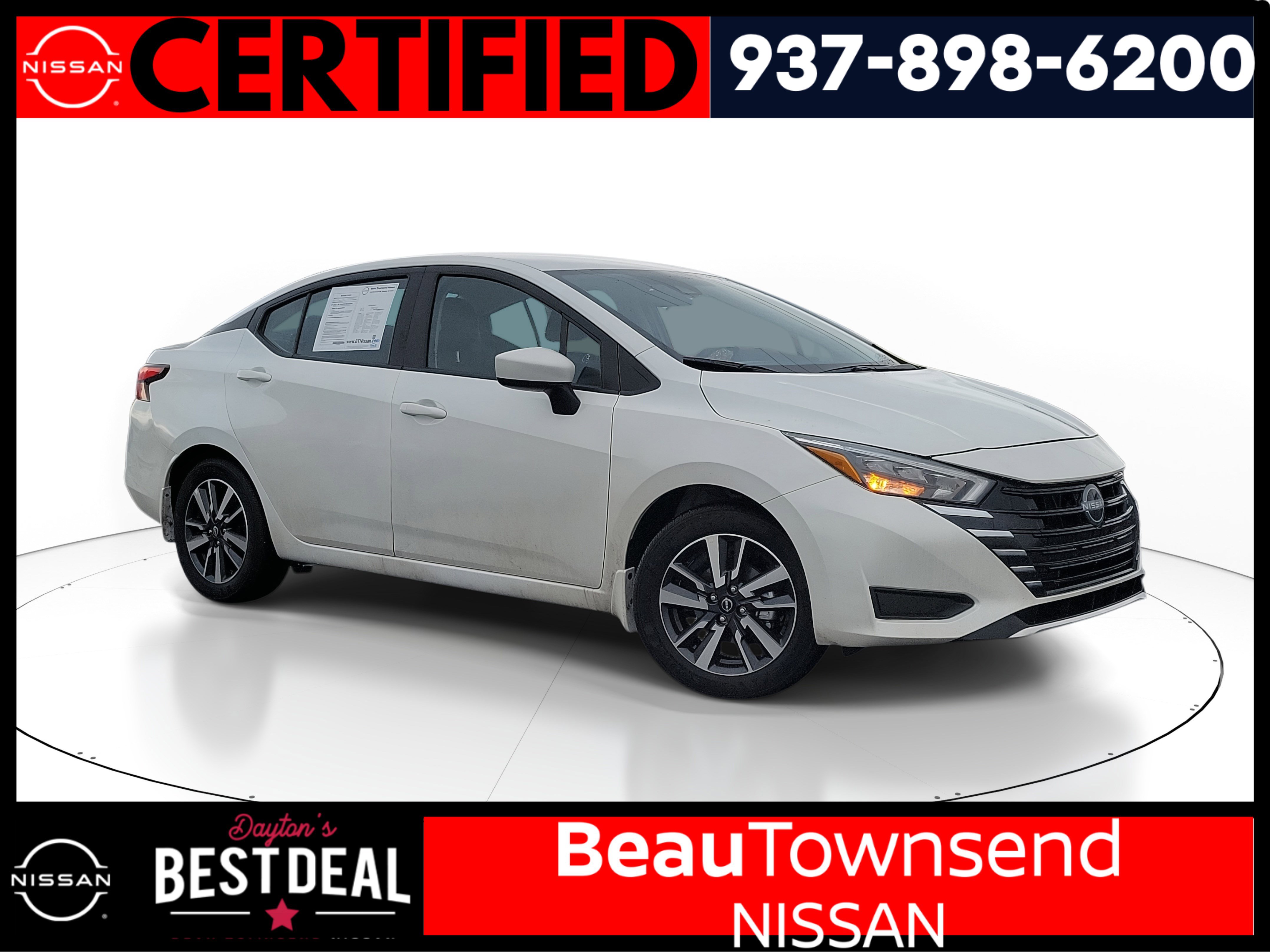 Certified 2025 Nissan Versa SV w/ Trunk Package image 1