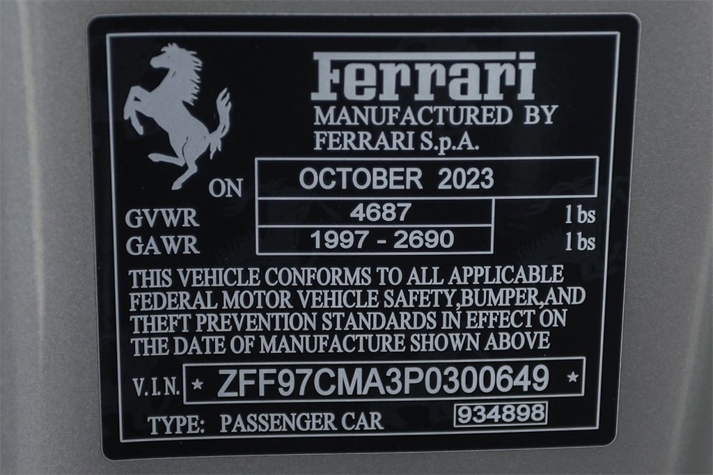 Certified 2023 Ferrari 812 GTS image 52