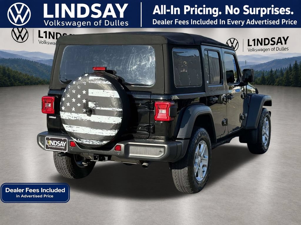 Used 2018 Jeep Wrangler Unlimited Sport S AWD/4WD image 7