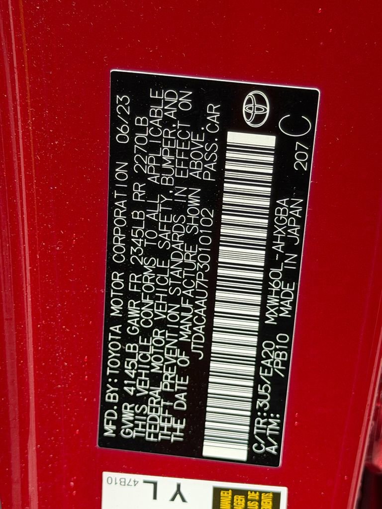 Used 2023 Toyota Prius XLE FWD image 30