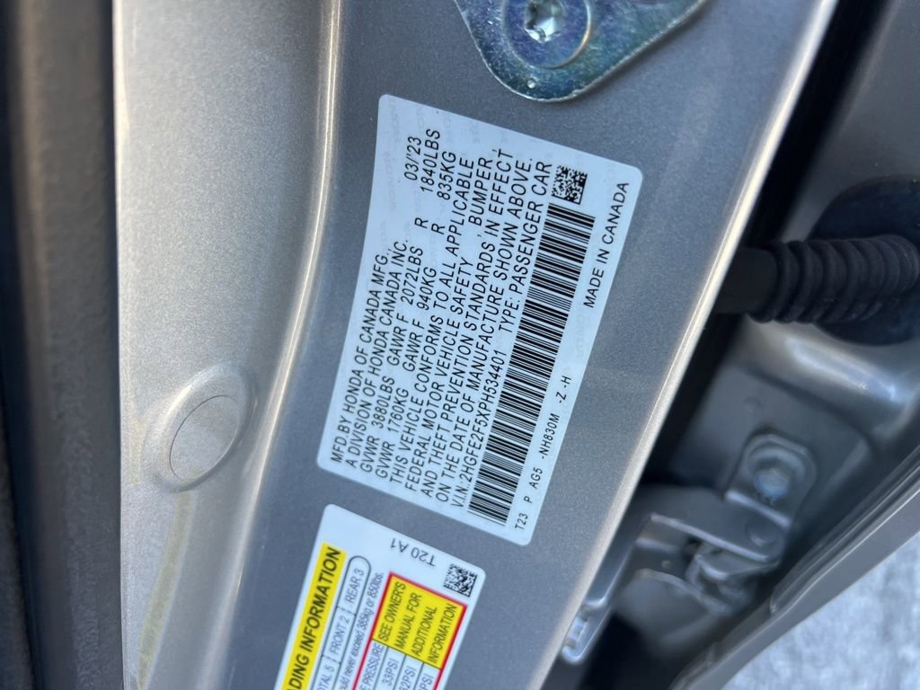 Used 2023 Honda Civic Sport image 31